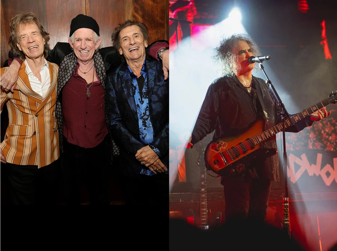 The Rolling Stones & Robert Smith