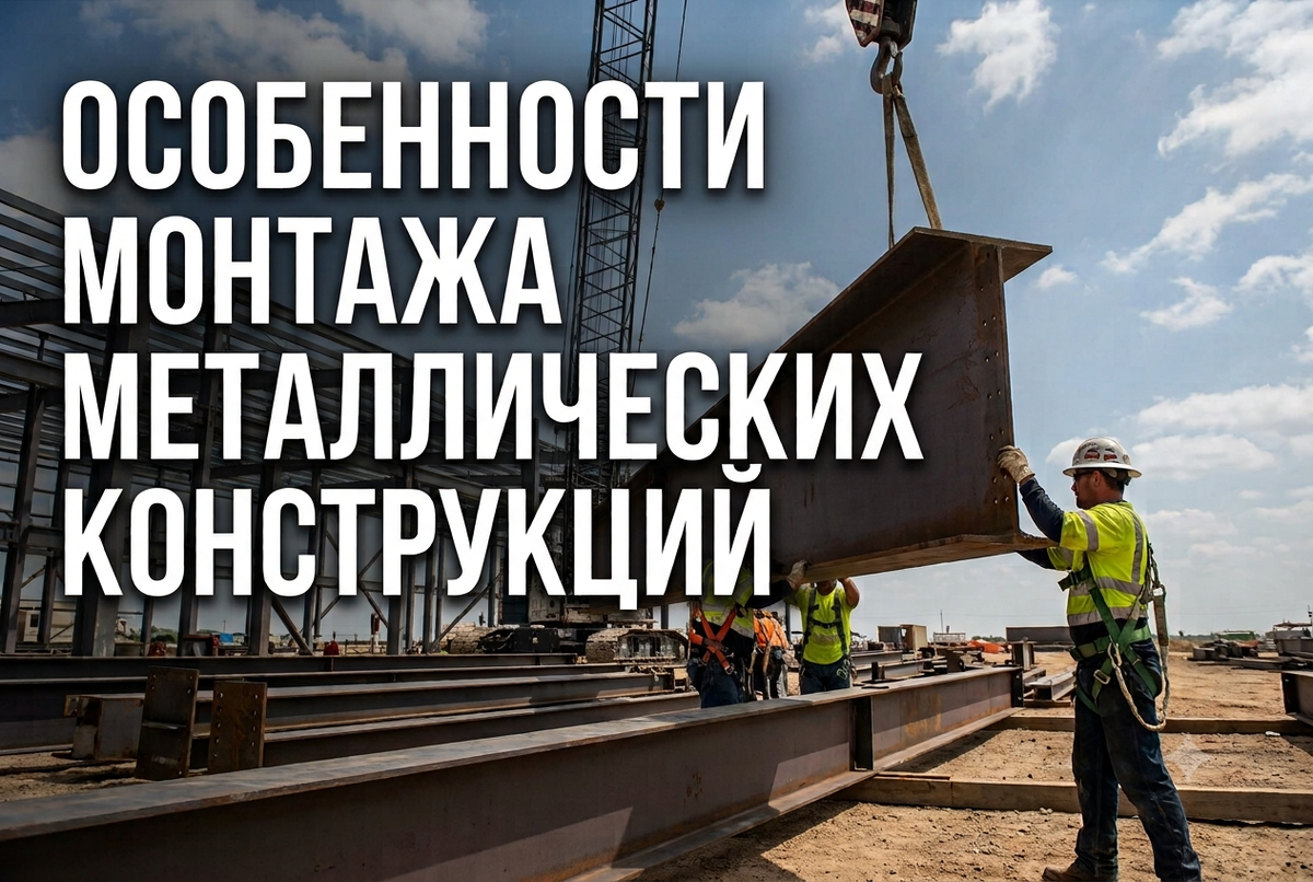 Особенности монтажа металлических конструкций: от доставки до финишной обработки