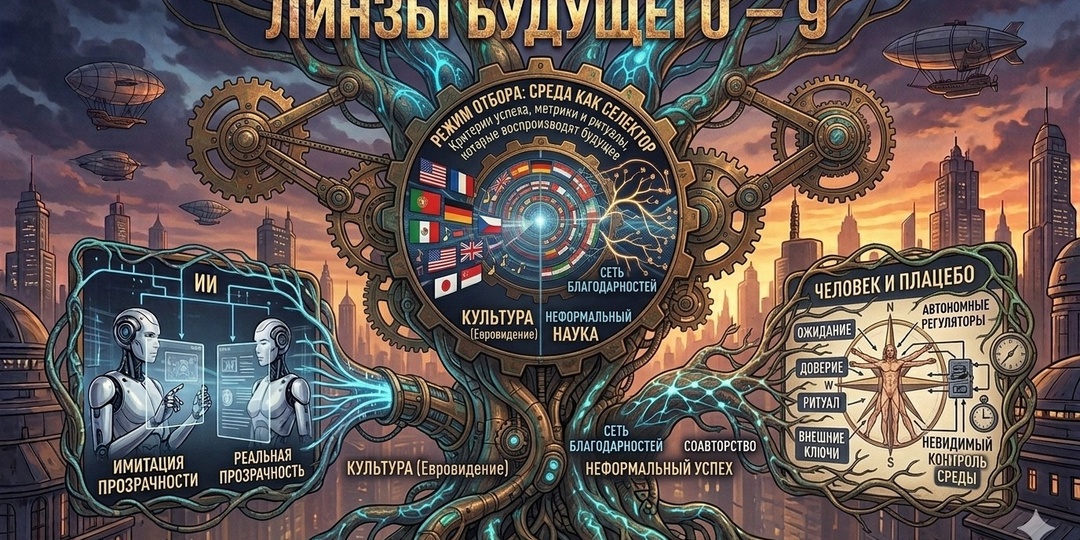 Будущее формирует не тот, кто действует. А тот, кто задаёт среду, в которой одни действия воспроизводятся сами, а другие становятся невозмож