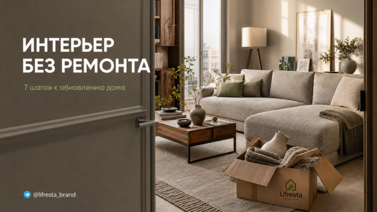    7 шагов для обновления интерьера дома без ремонта site-admin