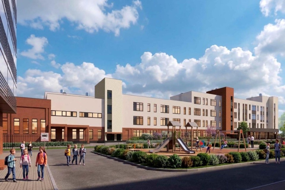    В новой школе будут обучаться ребята с 5 по 11 класс. Фото: Setl Group
