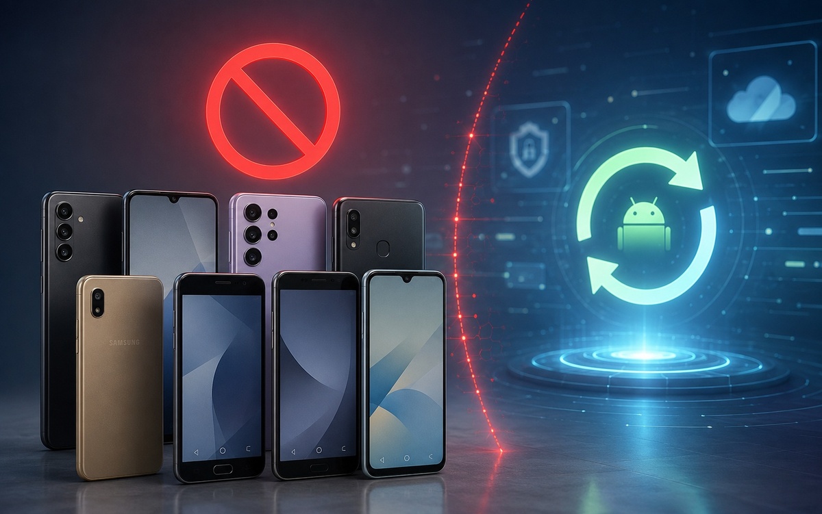    Полный список Samsung без последнего обновления