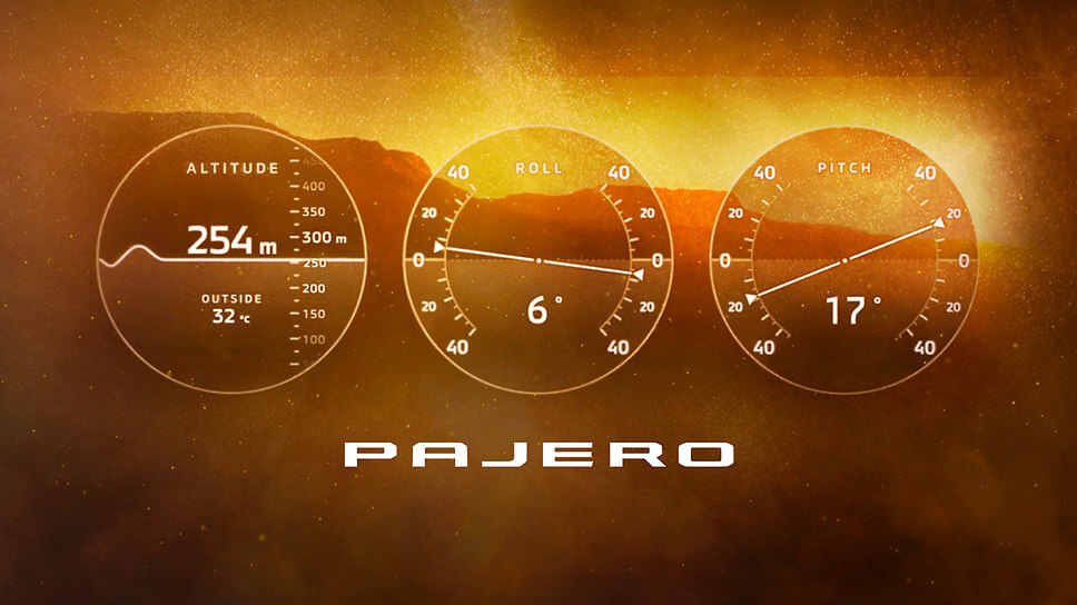 Дисплей Multi Meter у Mitsubishi Pajero.📷Фото: Mitsubishi