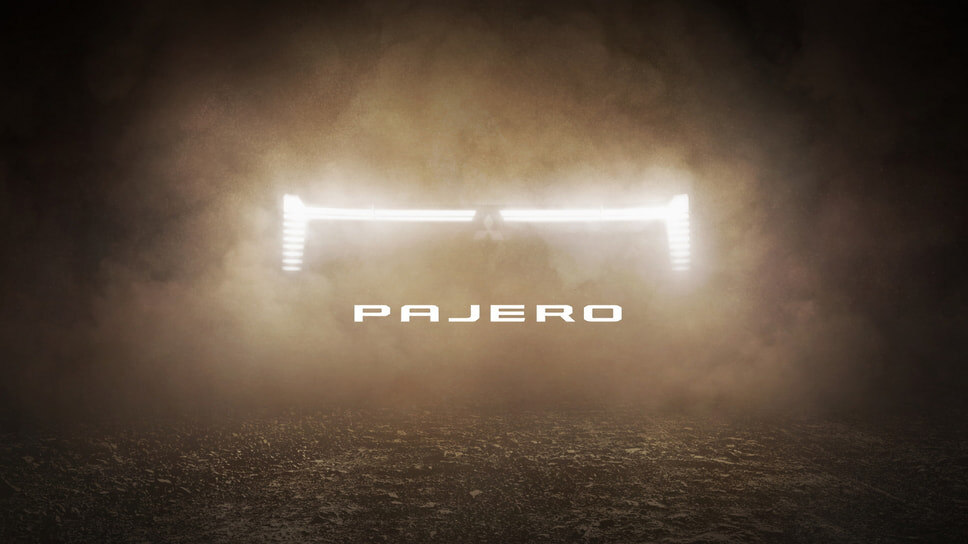 Тизер Mitsubishi Pajero.📷Фото: Mitsubishi