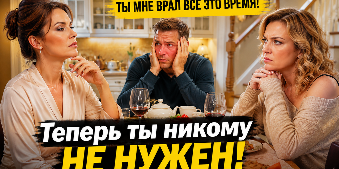 «Пока муж прятал любовницу наверху, жена достала третий бокал… Но настоящий удар ждал всех через двадцать минут»