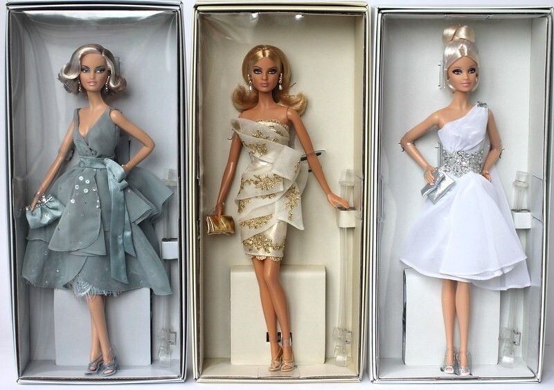 Splash of Silver (2009), Glimmer of Gold (2010), Pinch of Platinum (2011), Mattel 