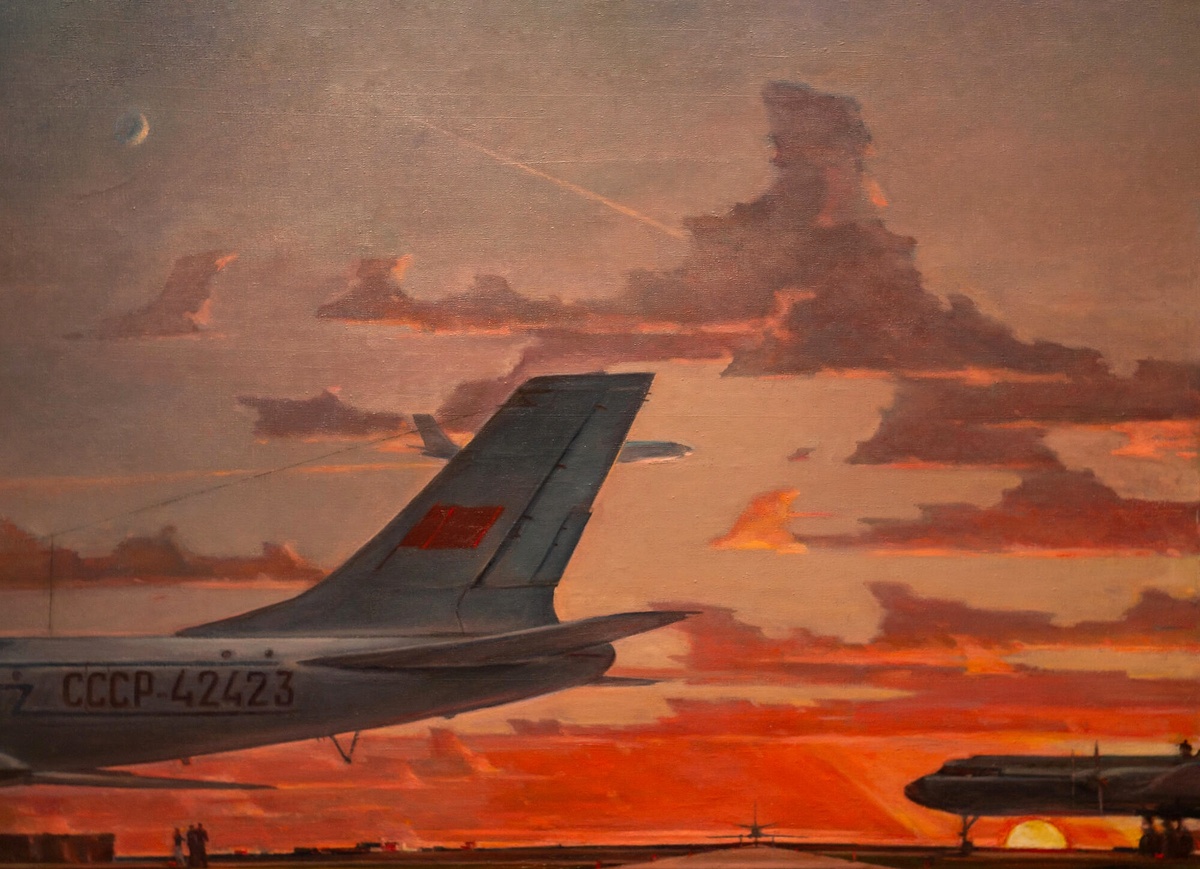 1961 год. Холст, масло 150 x 210 см. Екатеринбургский музей изобразительных искусств