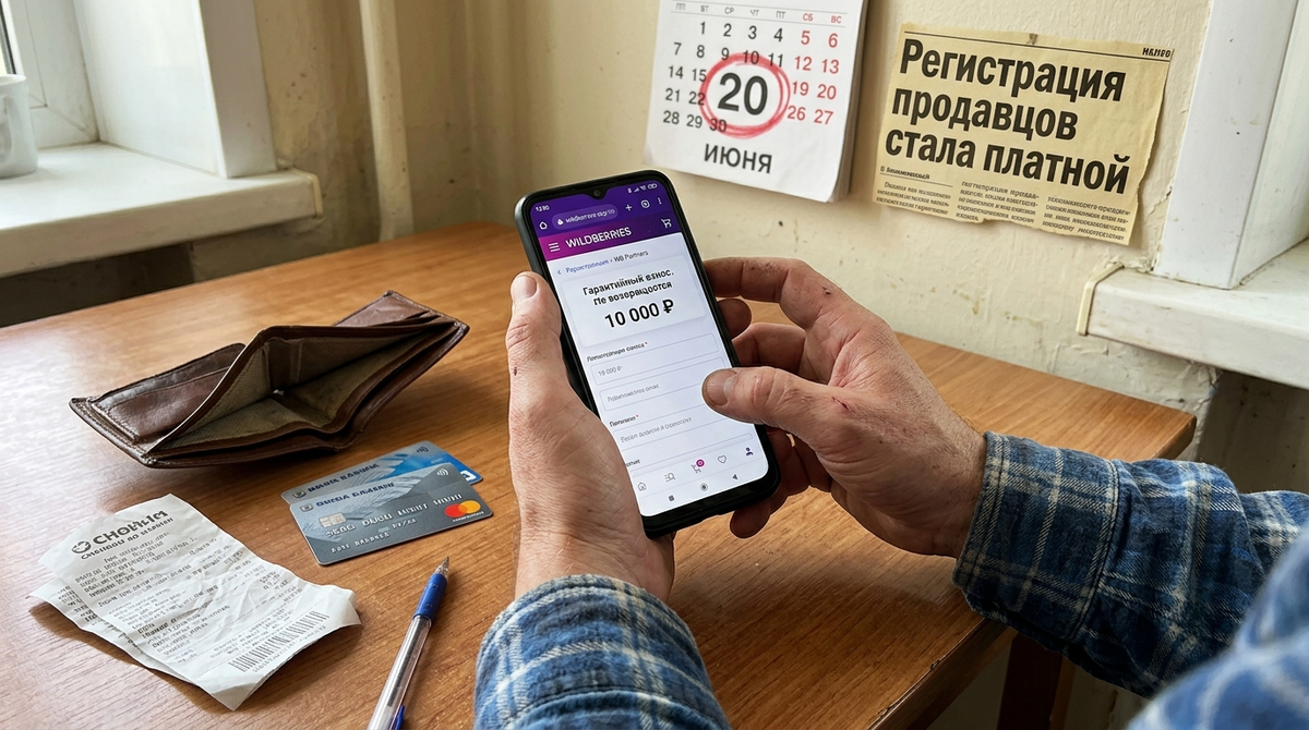 Wildberries ввёл платную регистрацию для продавцов — 10 000 рублей. Деньги не возвращаются. Мелким селлерам вход закрыт.

