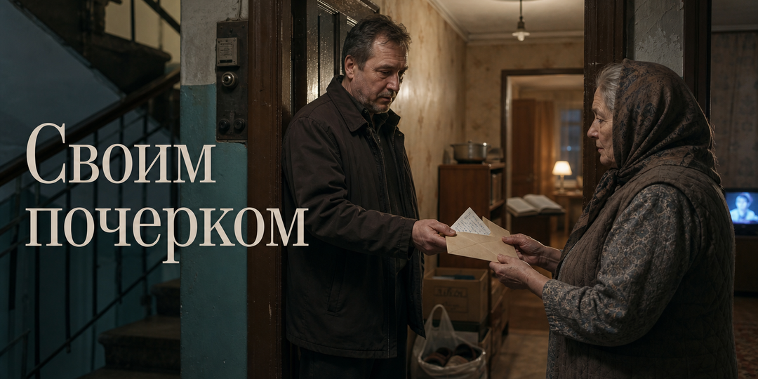 Своим почерком