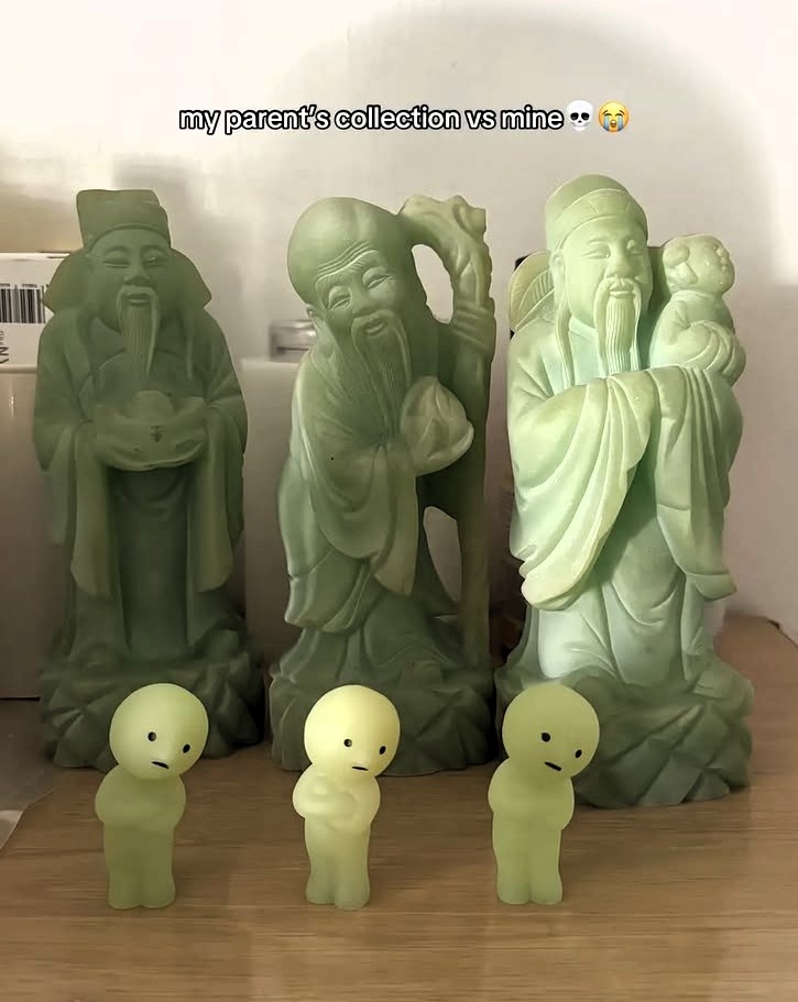 2. "Коллекция моих родителей и моя."