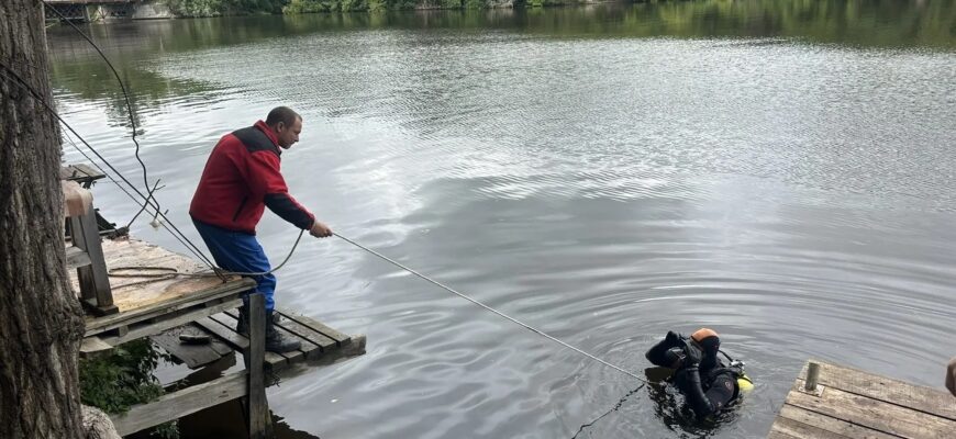 Труп молодого рыбака обнаружили в Волге на четырехметровой глубине