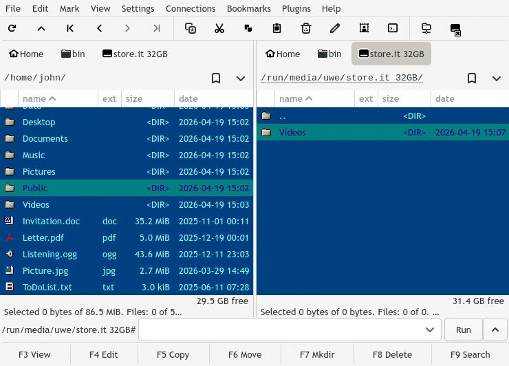 Большое обновление классики: GNOME Commander 2.0 переродился на Rust и GTK4