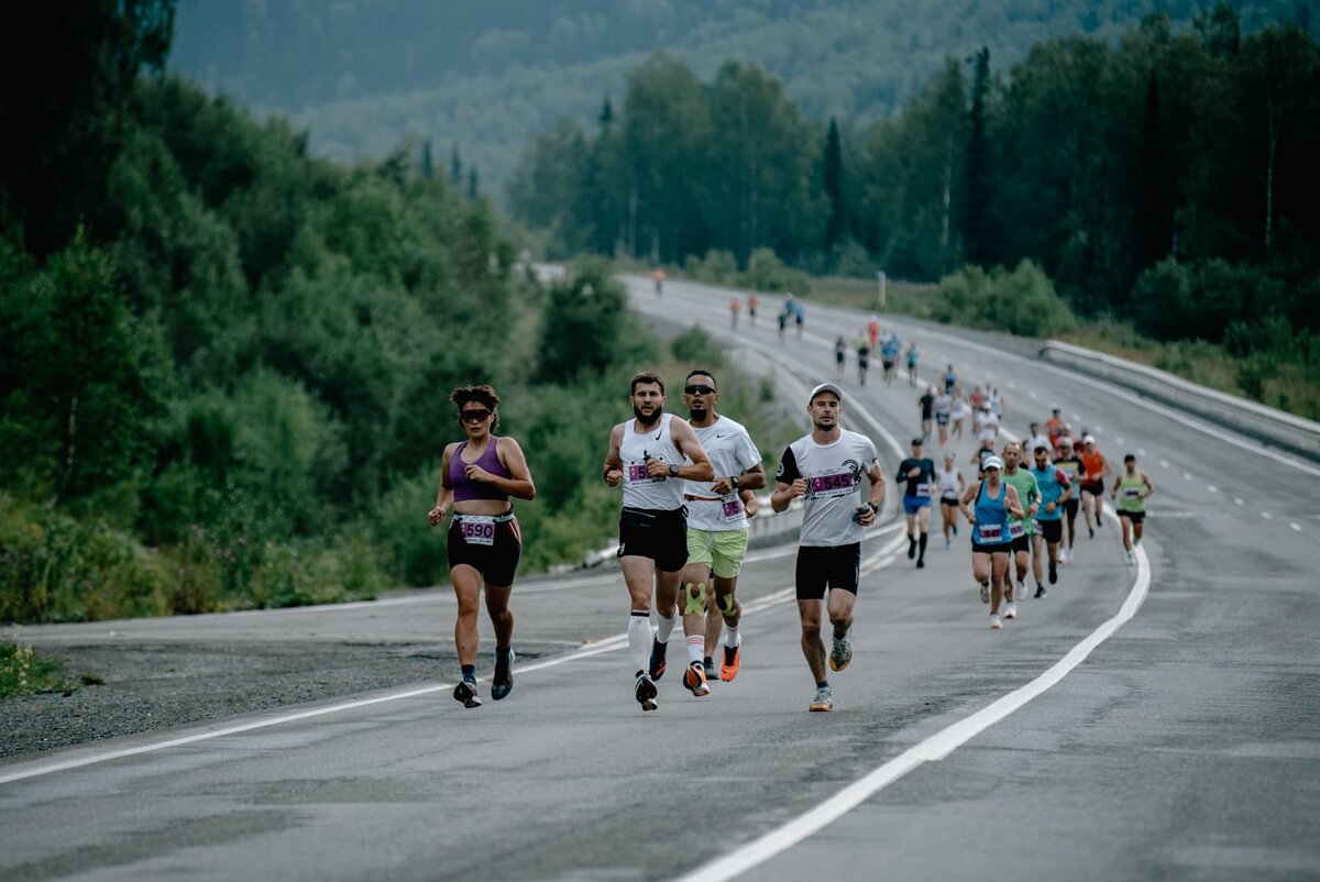 Беговой фестиваль Gesh Run Fest в Шерегеше на Секторе Е