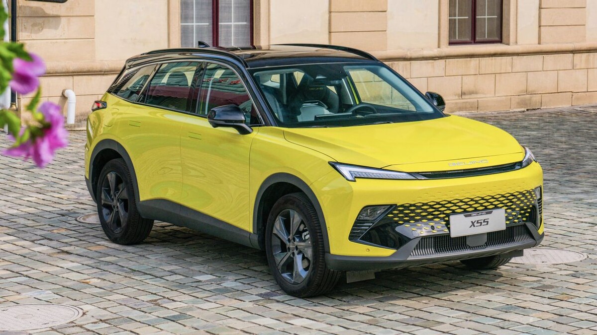    BAIC X55. Фото BAIC