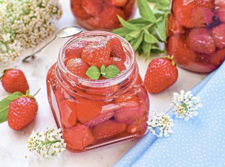 Клубника на зиму. Необычные рецепты, но очень вкусно, зимой будете довольны
