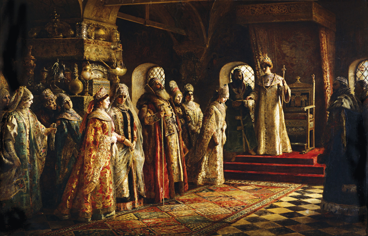 Выбор невесты царём Алексеем Михайловичем, 1887 г.