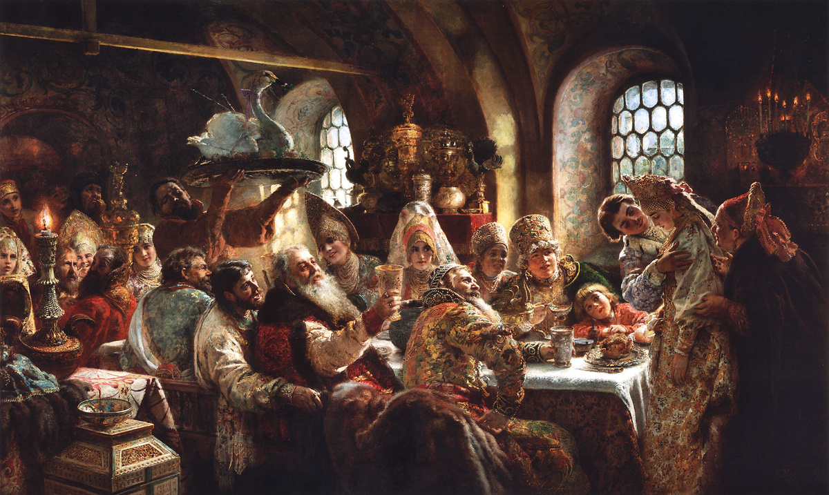 Бояский свадебный пир, 1883