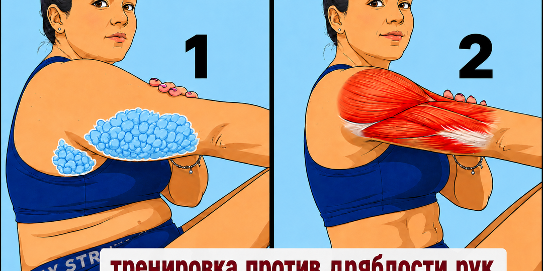 4 упражнения для рук: меньше отёка, больше упругости
