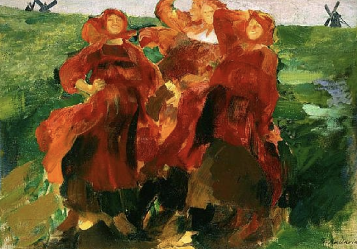 Филипп Малявин. Смех. 1898. Международная галерея современного искусства «Ка'Пезаро», Венеция, Италия