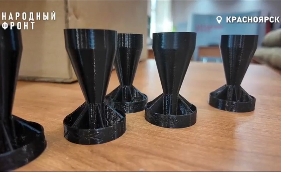    В Красноярске студенты напечатали на 3D-принтере детали для дронов. Фото: ОНФ
