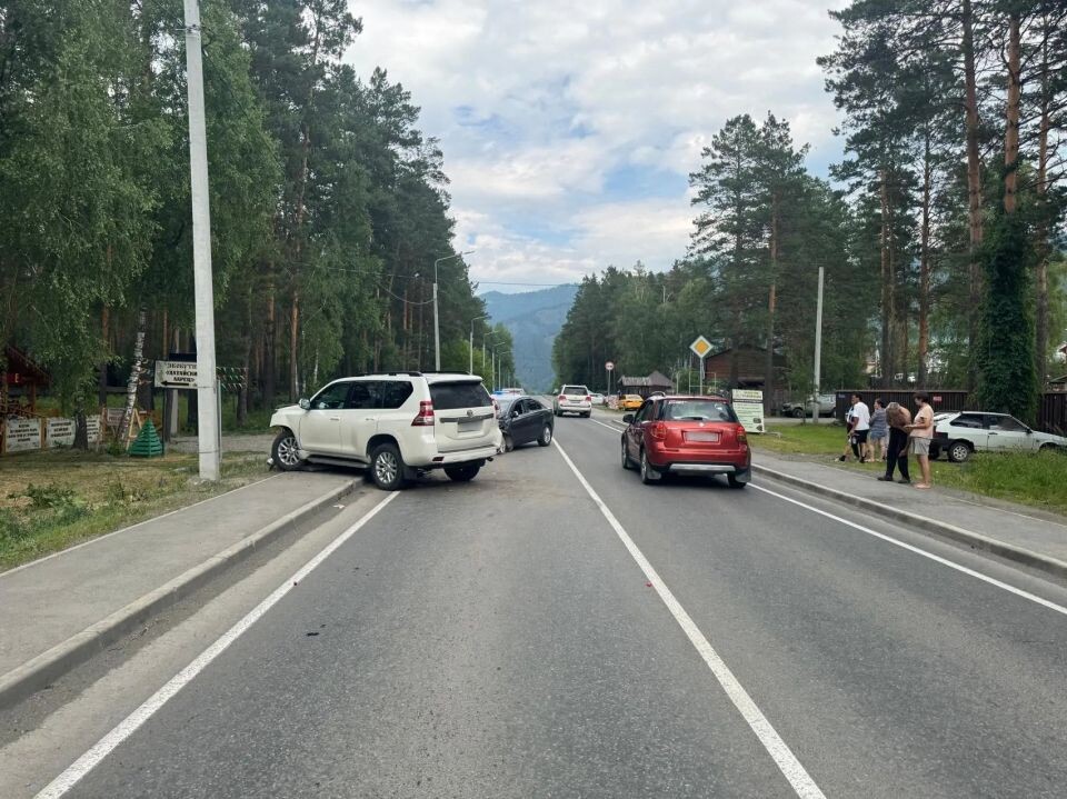    ДТП в селе Турбаза Катунь. Источник: МВД по Республике Алтай
