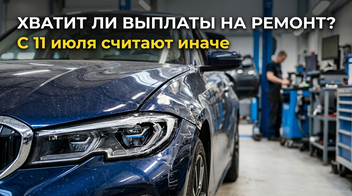 Крупный план современного автомобиля с поврежденным передним крылом и фарой (последствия мелкого ДТП) в профессиональном автосервисе. Сгенерировано с помощью нейросети/Новости без прикрас
