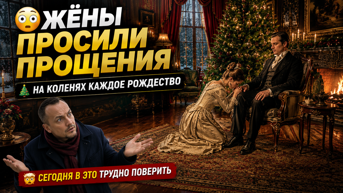 Старинная рождественская традиция, в которую сегодня трудно поверить