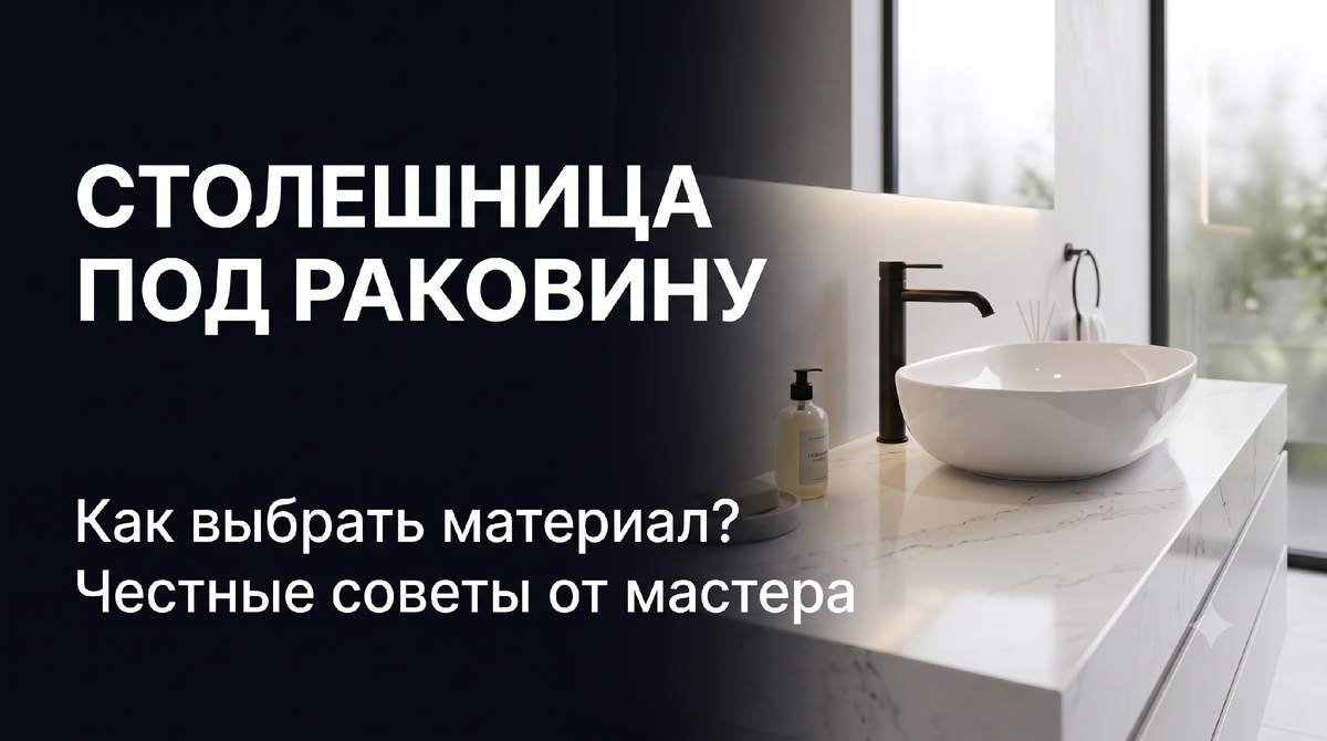 Столешница для раковины в ванную