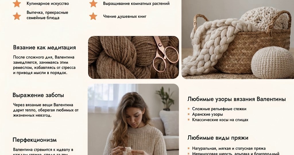 Вязание по имени Валентина