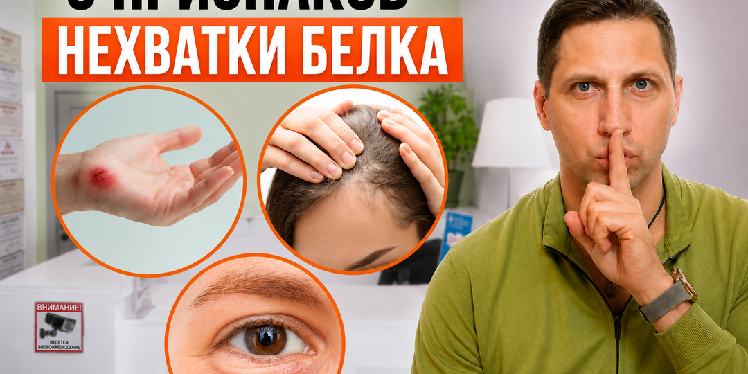 6 признаков дефицита белка, которые нельзя игнорировать: от отеков до выпадения волос