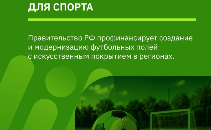В Курской области могут построить до трёх современных футбольных полей в год
