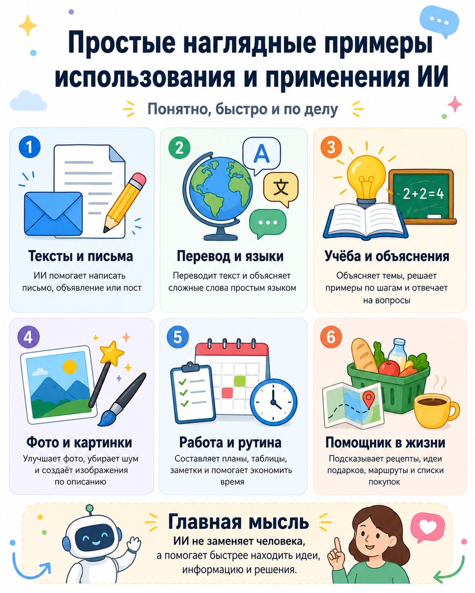 Простые примеры применения ИИ