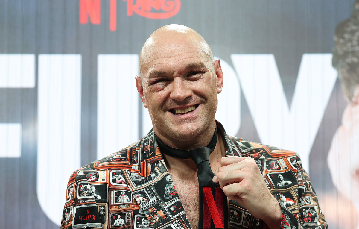    Тайсон Фьюри  Richard Pelham/Getty Images for Netflix