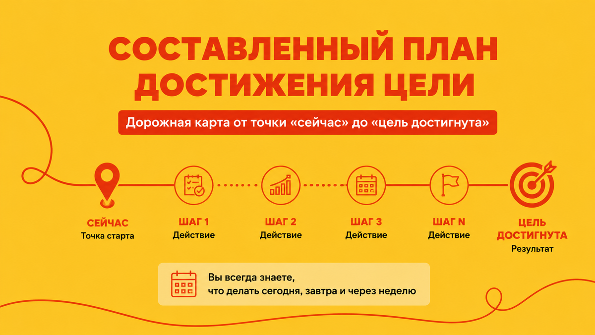 План достижения цели