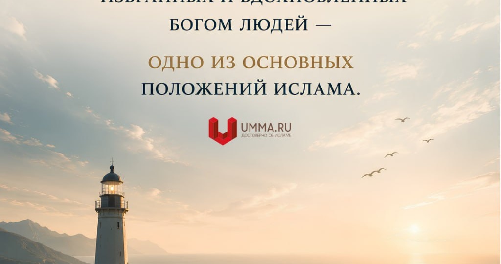 На всем протяжении истории человечества Господь миров наставлял людей на путь веры и благочестия через пророков и посланников, избранных Им