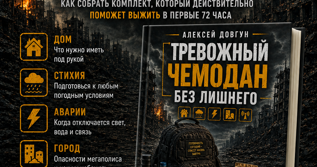 Тревожный чемодан без лишнего