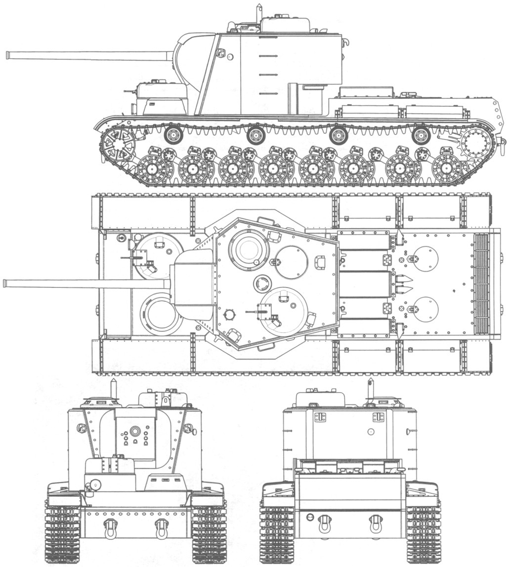 Тяжелый танк КВ-5
