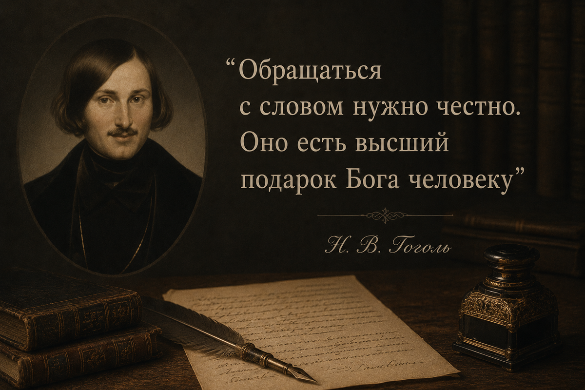Цитата Гоголя, актуальная и сегодня