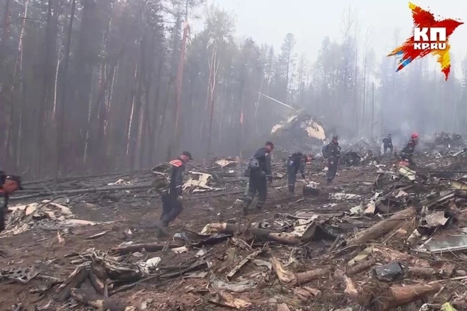   Экипаж пропавшего самолета искали в течение трех дней. ГУ МЧС по Иркутской области