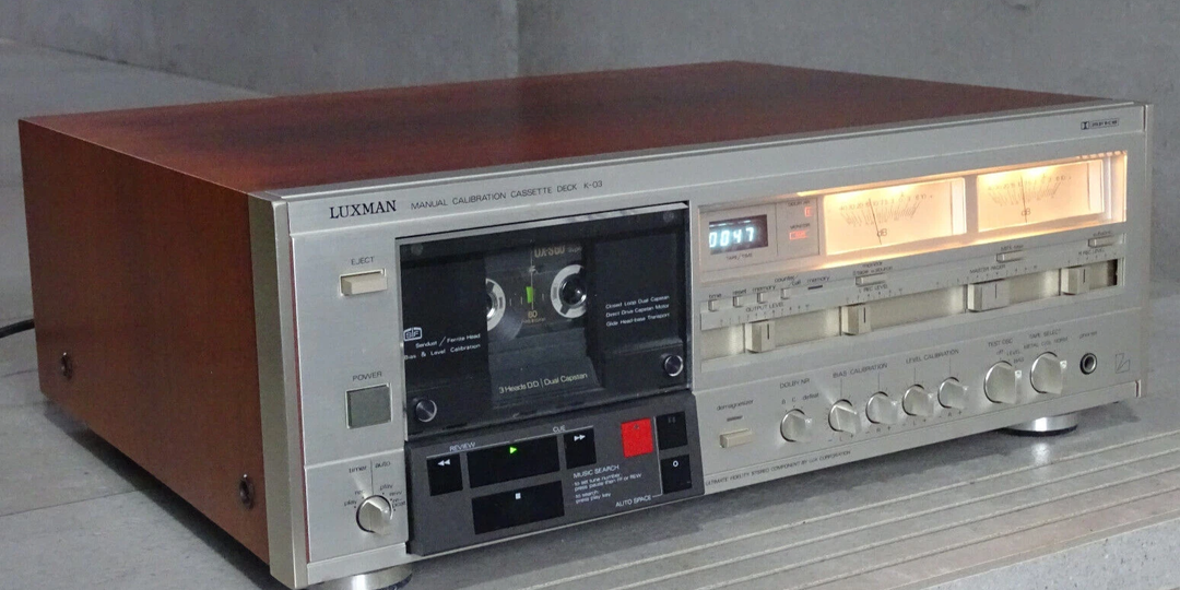 Редкая люксовая кассетная дека — LUXMAN K-03