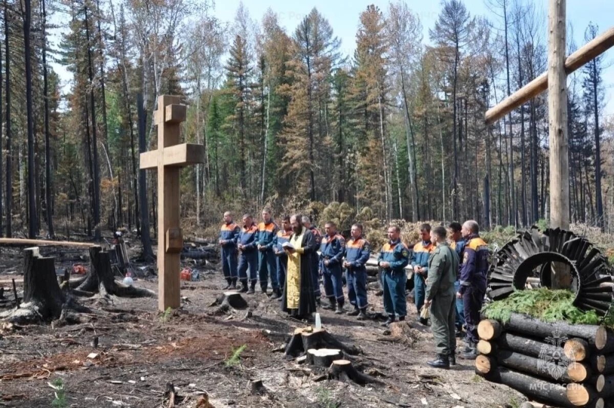    В МЧС Приангарья почтили память коллег, погибших в катастрофе 1 июля 2016