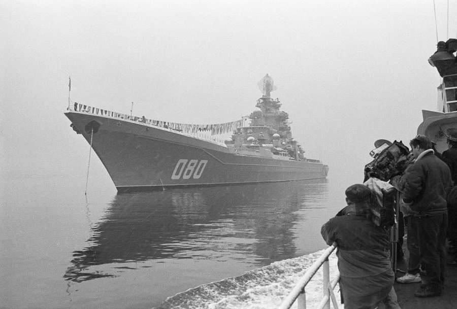 Тяжелый атомный ракетный крейсер "Адмирал Нахимов" - Фото: Степаненко А./Фотохроника ТАСС