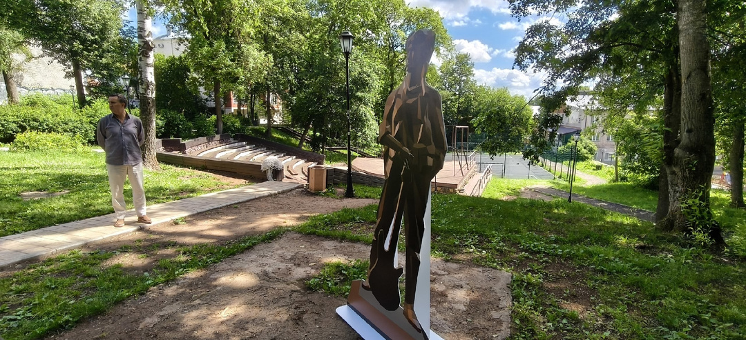 В Кирове "примерили" памятник Цою