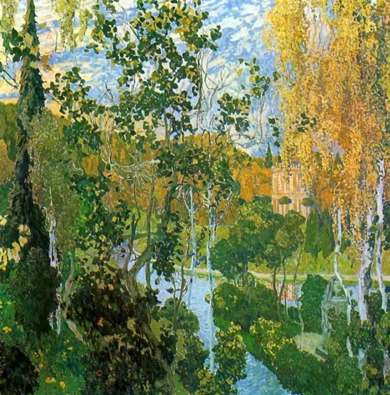 Техника: Темпера. Материалы: Холст. Дата создания: 1910 год. Размер: 107×107 см
