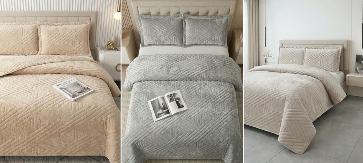   А ещё комплект GoodNight Velour с пледом и наволочками долго не теряет первоначальный вид и будет радовать вас не один год. Фото: goodnight.eco