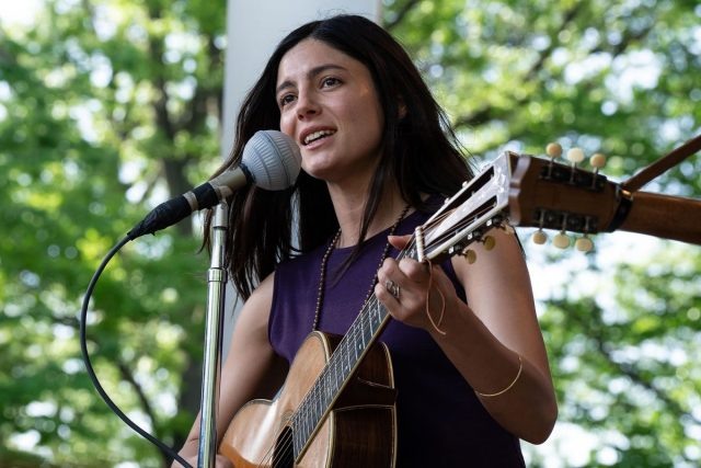    Кадр из фильма «Боб Дилан: Никому не известный», 2024 (реж. Джеймс Мэнголд)