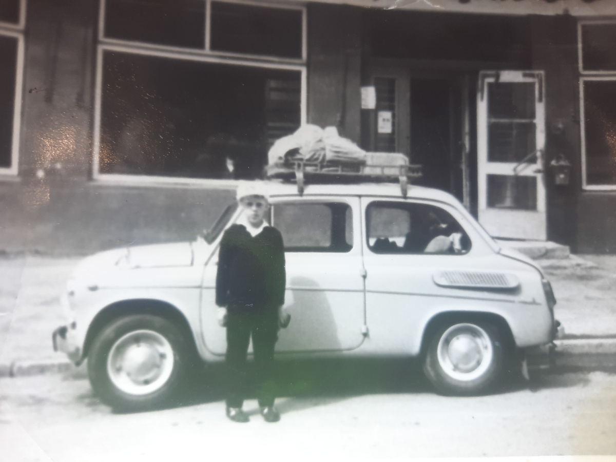 Фото сделано в Таллине во време поездки в 1970 году
