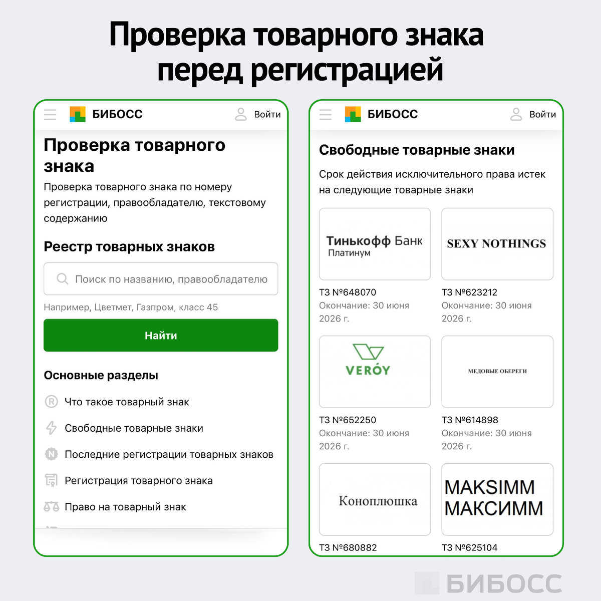 Проверка товарного знака перед регистрацией
