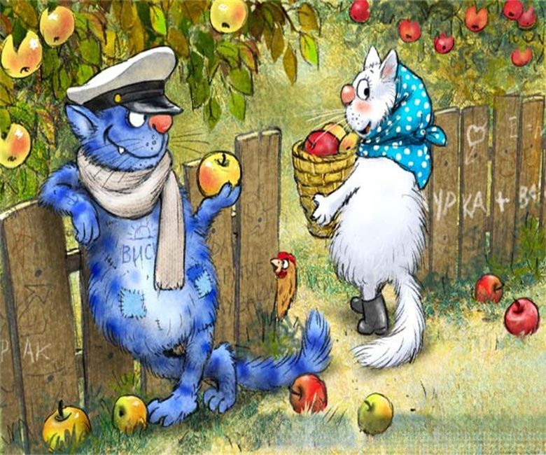 очаровательные коты Рины Зенюк