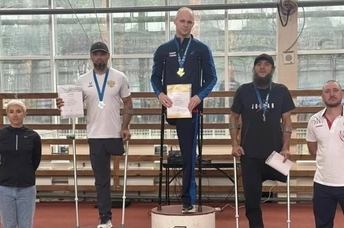    Калужский спортсмен выиграл золото на чемпионате России по легкой атлетике